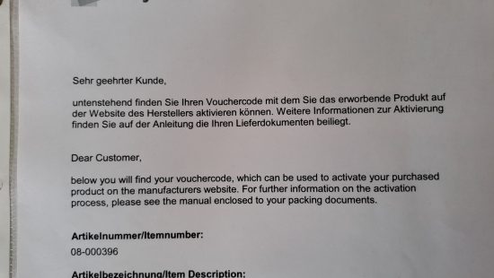 PV Aktivierungs Voucher