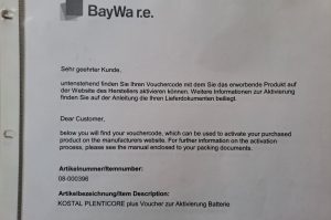 PV Aktivierungs Voucher