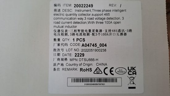 PV Smart Power Sensor