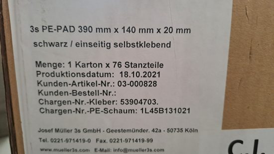 3S PE-PAD