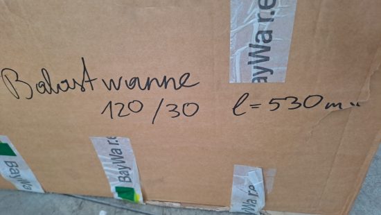 Ballastwanne