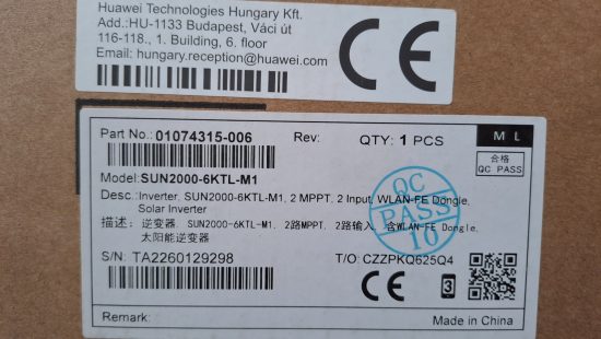 Wechselrichter 6 KW