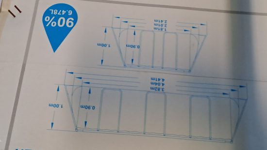 Pool Set eckig