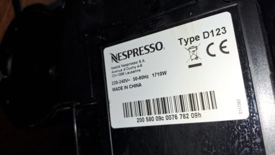 Nespresso Kaffeemaschine