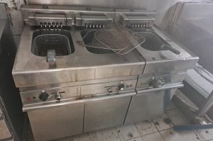3 fach Fritteuse KÜ