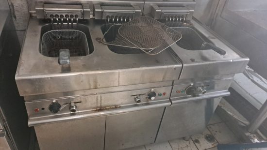 3 fach Fritteuse KÜ