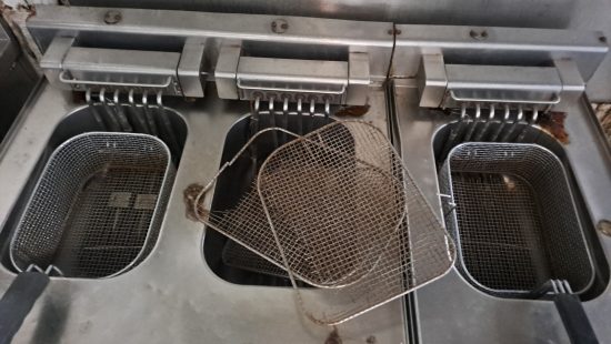 3 fach Fritteuse KÜ