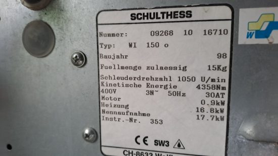 Industriewaschmaschine A