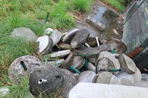 Diverse Gartenschirme A