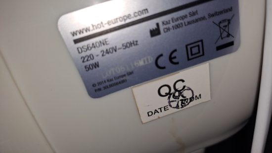 Elektrogeräte 1 OG