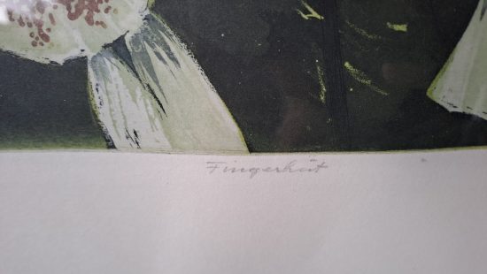 Radierung R