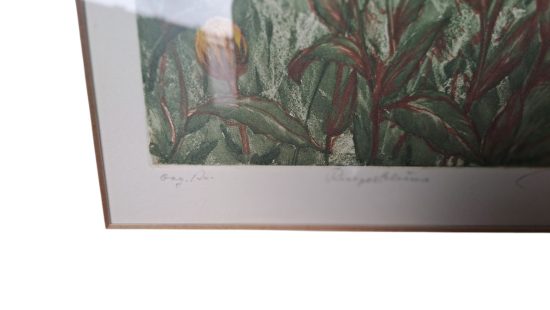 Farbradierung R