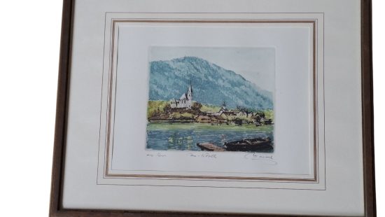 Radierung R