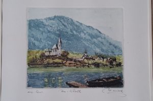 Radierung R