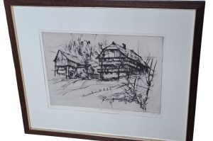 Radierung R