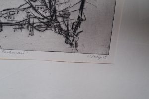 Radierung R