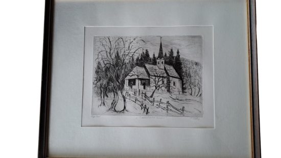 Radierung R