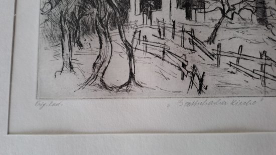 Radierung R