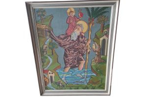 Sakrales Acrylgemälde R
