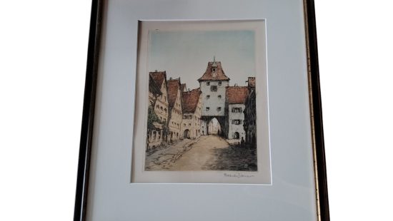 Radierung R