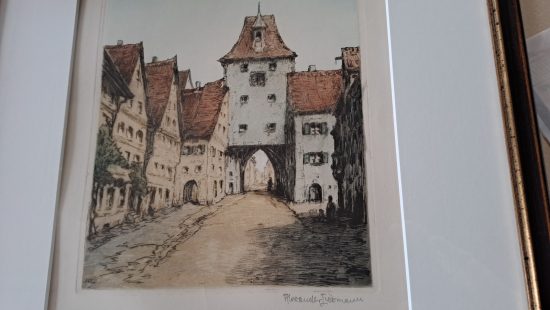 Radierung R