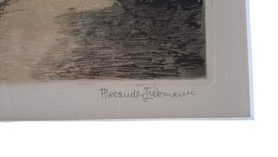 Radierung R