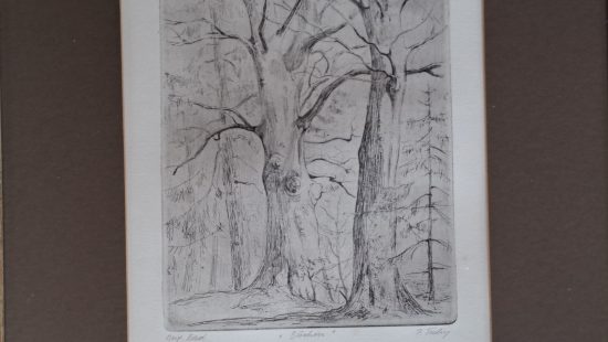 Radierung R