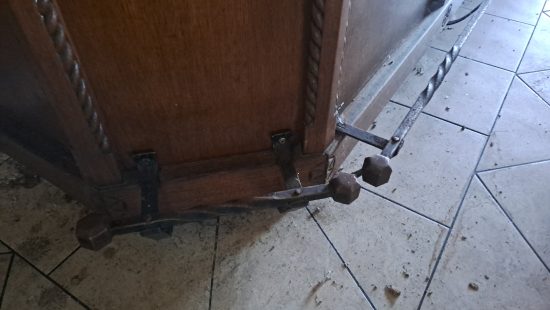 Schmiedeeisene Fußleisten R