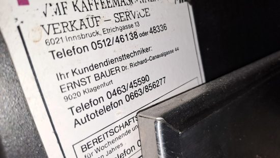 Kaffemaschine R