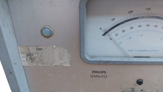 Breitband Millivoltmeter S