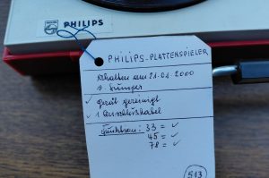 Koffer-Plattenspieler S