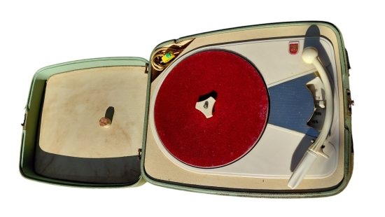 Koffer-Plattenspieler S