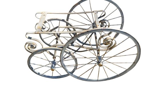 Retro Kinderwagengestell