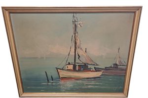 Gemälde Segelboote K