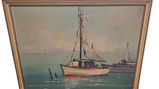 Gemälde Segelboote K