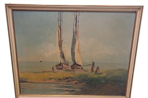 Gemälde Segelboote K