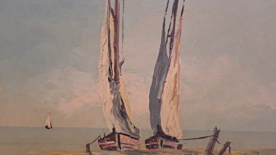 Gemälde Segelboote K