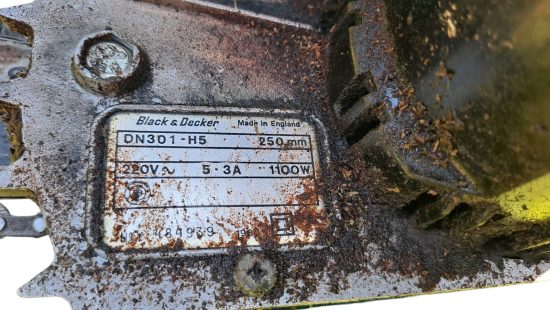 Elektromotorsäge G