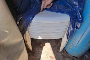Stapelbare Kunststoffsessel G