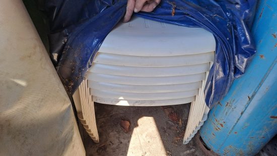 Stapelbare Kunststoffsessel G