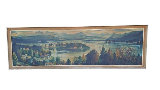 Riesiges Ölgemälde W