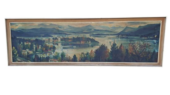 Riesiges Ölgemälde W