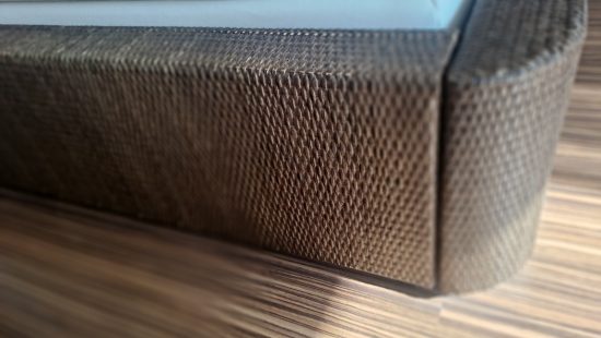 Rattanbett W1