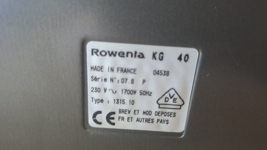 Plattentoaster W2