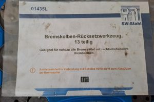 Bremskolben-Rücksetzwerkzeug