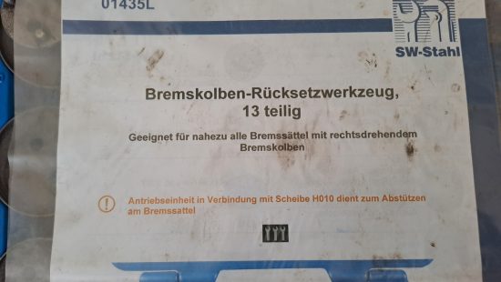 Bremskolben-Rücksetzwerkzeug