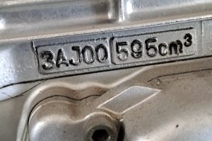 Motorrad FIN: 3UX 0013900