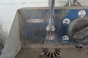 Lackierreinigungsstation