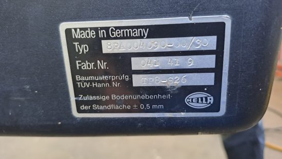 Scheinwerfer Einstellgerät