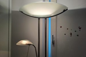Stehlampe